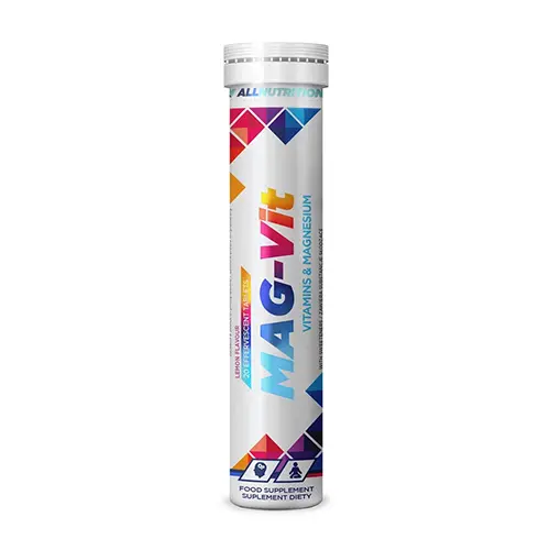 Pastilhas efervescentes de magnésio + vitaminas