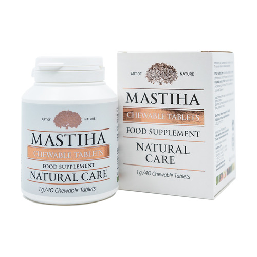 Mástique de Quios, 40 comprimidos mastigáveis