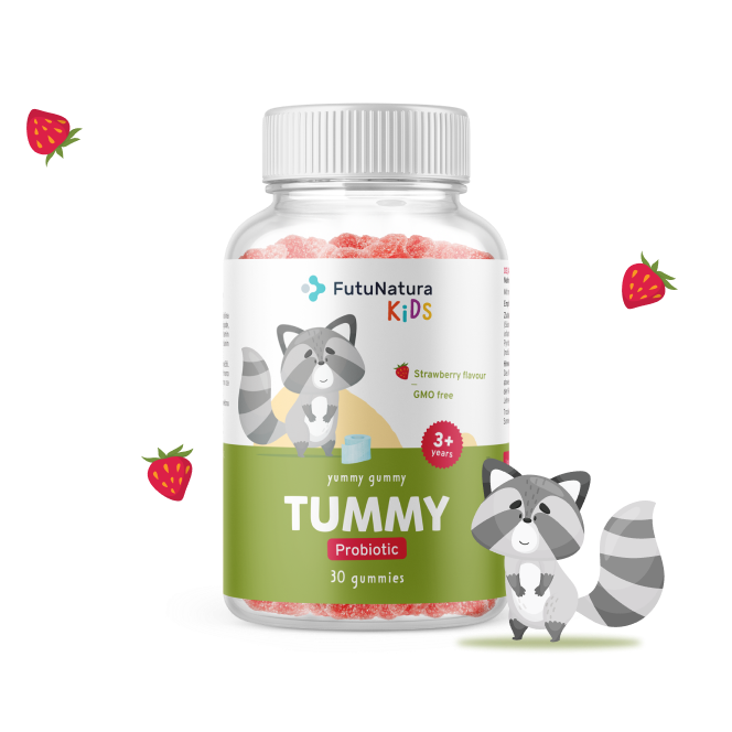 TUMMY – gomas para crianças para a digestão