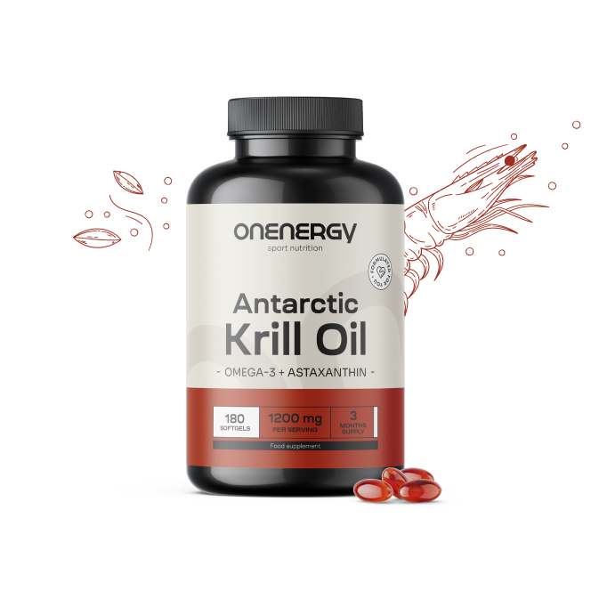 Óleo de krill 1200 mg