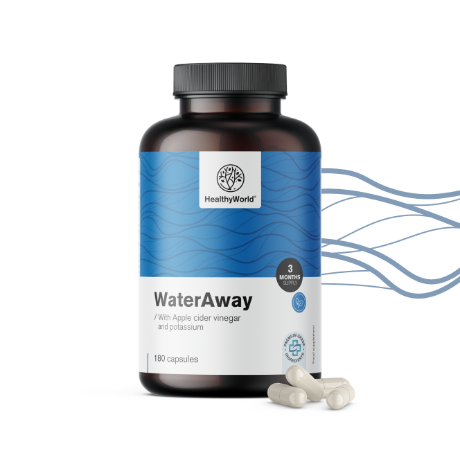 WaterAway – cápsulas para eliminação de água