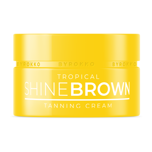 Shine brown creme bronzeador – Tropical, 190 ml