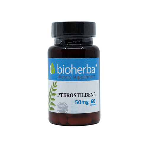Pterostilbeno 50 mg, 60 cápsulas