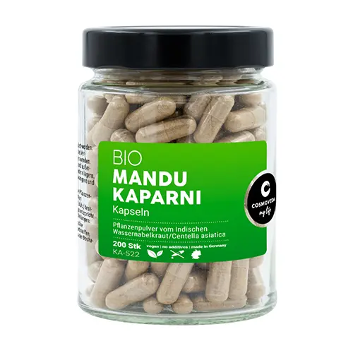 Mandukaparni - Cápsulas BIO de Centelha Asiática