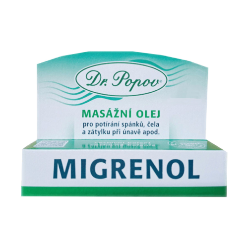 Migrenol - óleo de massagem (roll-on), 6 ml