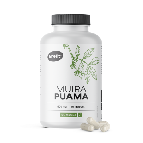 Muira Puama 5000 mg, 120 cápsulas
