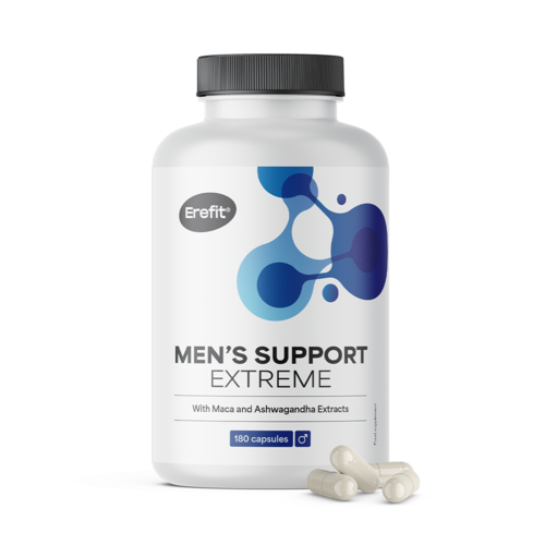 Men's Support Extreme – apoio para homens, 180 cápsulas