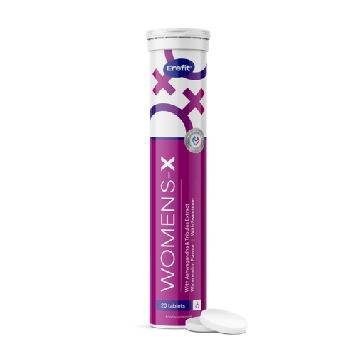 Womens-X - pastilhas efervescentes para mulheres, 20 pastilhas efervescentes