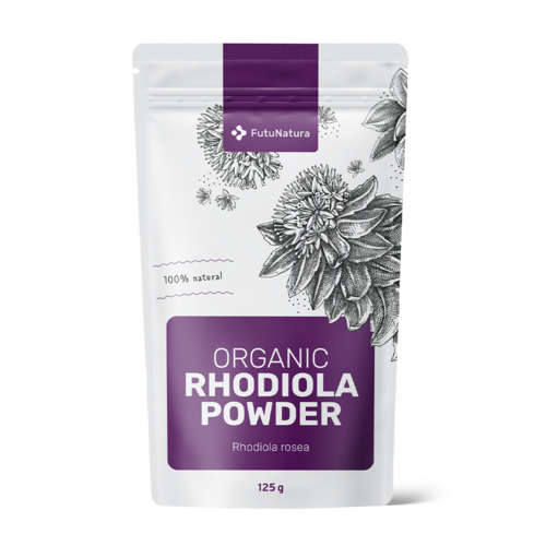 Rhodiola BIO em pó, 125 g