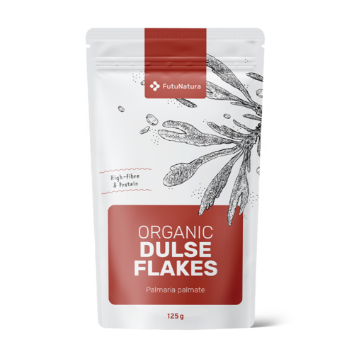 Flocos de dulse BIO – 100% folhas de alga dulse, 125 g