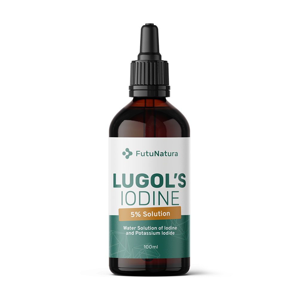 Solução de Lugol 5%.