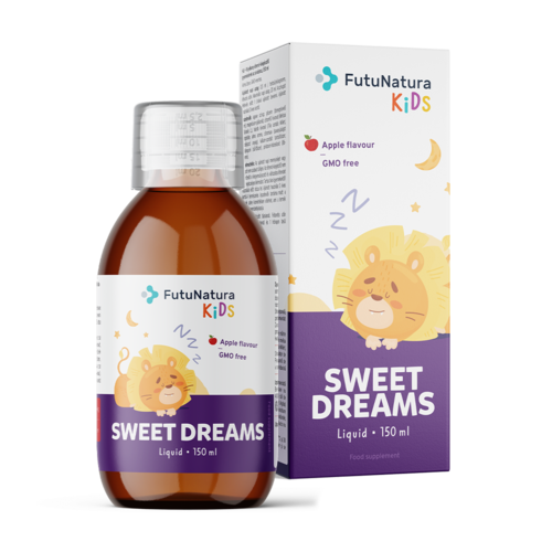 Sweet Dreams – Suplemento em forma líquida para crianças para dormir, 150 ml