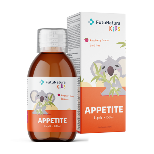APPETITE – Suplemento em forma líquida para crianças para o apetite, 150 ml