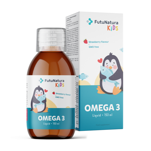 OMEGA 3 – Suplemento em forma líquida para crianças, 150 ml