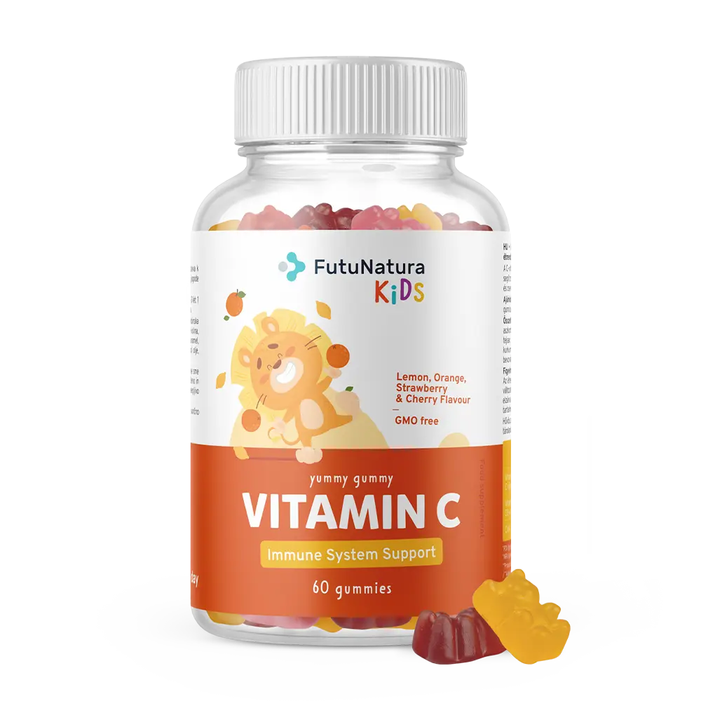 Gomas para crianças com vitamina C