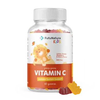 Gomas para crianças com vitamina C