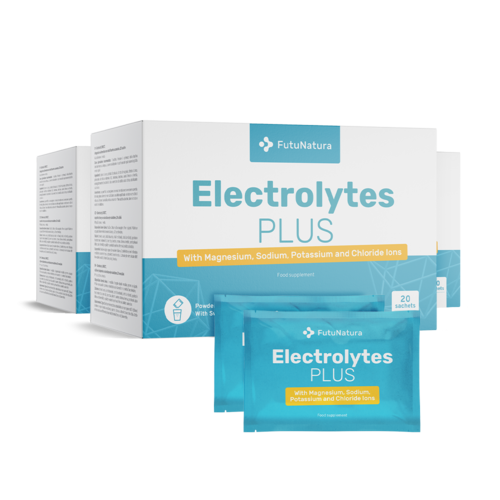 3x Eletrólitos – bebida pó, total de 60 saquetas