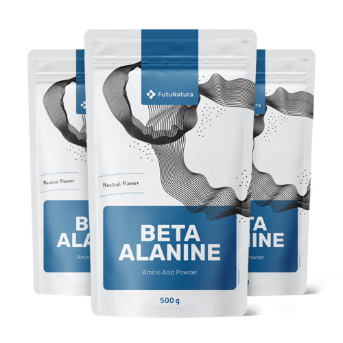 3x Beta-alanina em pó, total de 1500 g