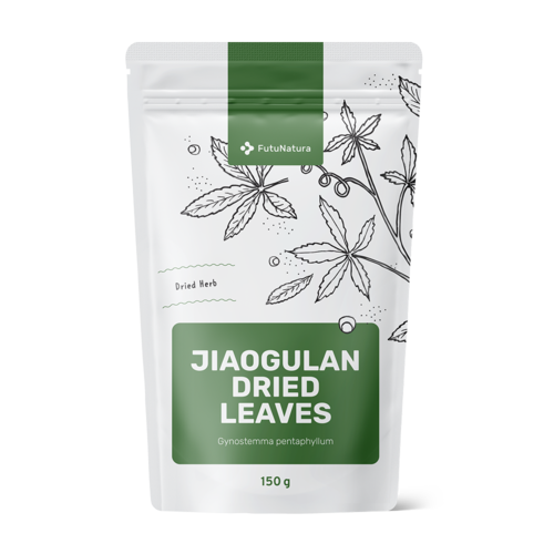 Jiaogulan folhas secas, 150 g