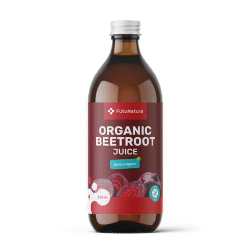 BIO Sumo de beterraba vermelha, 500 ml