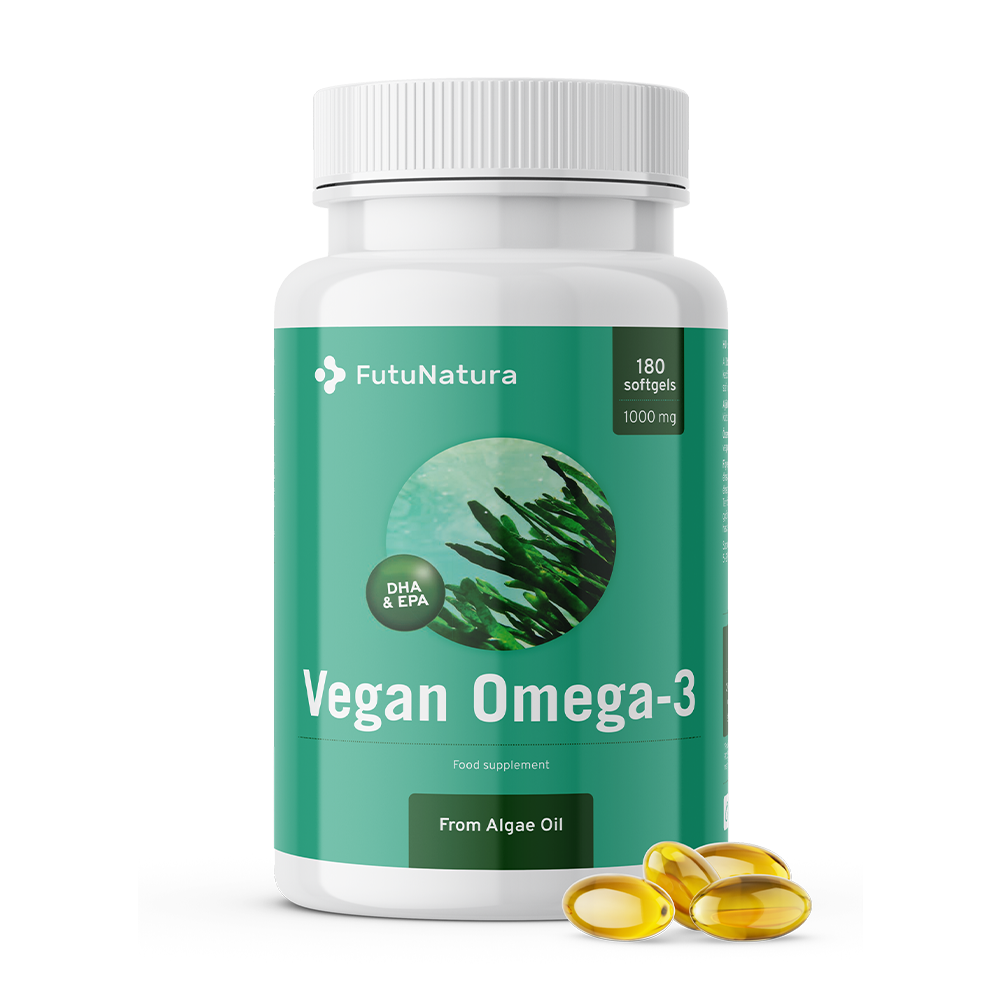 Ómega-3 vegan de algas