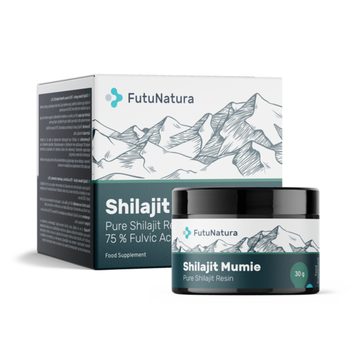 Shilajit Mumie resina – 75 % de ácido fúlvico, 30 g