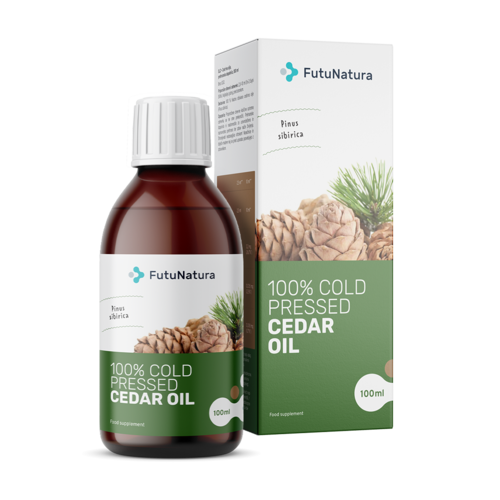 100% óleo de cedro, 100 ml