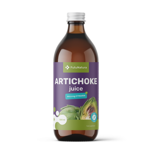 100 % sumo de alcachofra, 500 ml
