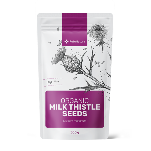 Cardo-mariano BIO – sementes, 500 g