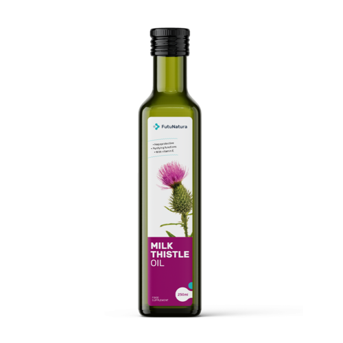 100% óleo de cardo-mariano, 250 ml
