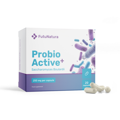 Probio Active PLUS – Saccharomyces boulardii 250 mg, 20 cápsulas