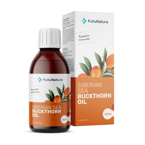 100% óleo de espinheiro-marítimo, 100 ml