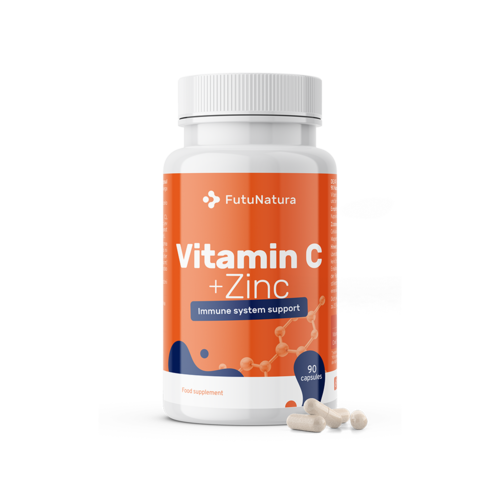 Vitamina C + Zinco, 90 cápsulas