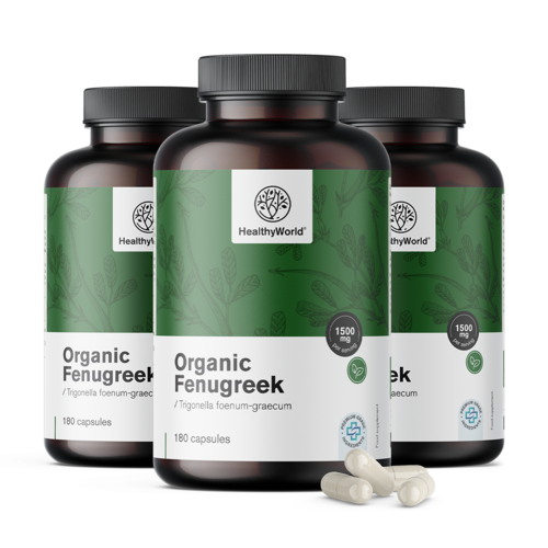 3x BIO Triplat (feno-grego), total de 540 cápsulas