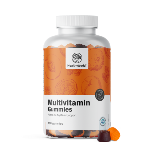 Multivitaminas, 120 gomas