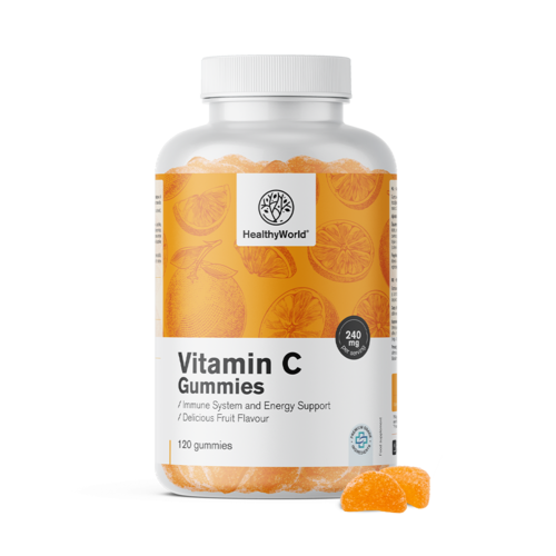 Vitamina C, 120 gomas