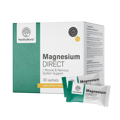 Magnésio DIRECT 400 mg, 30 saquetas