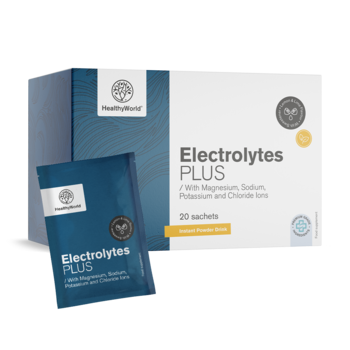 Eletrólitos – pó para preparação de bebida em saquetas