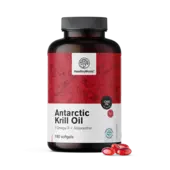 Óleo de krill 1200 mg, 180 cápsulas moles