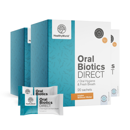 3x Oral Biotics DIRECT, total de 60 saquetas