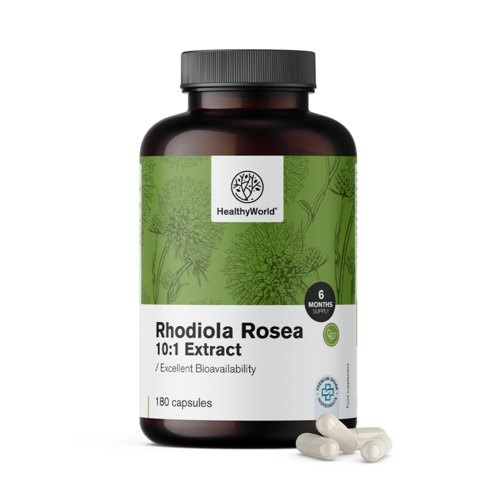 Raiz de Rhodiola 8000 mg, 180 cápsulas
