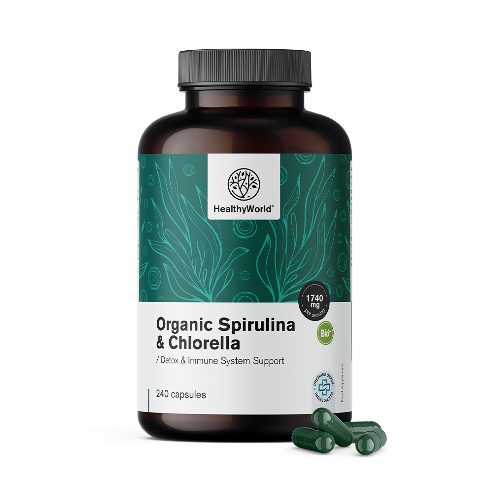 Espirulina e chlorella