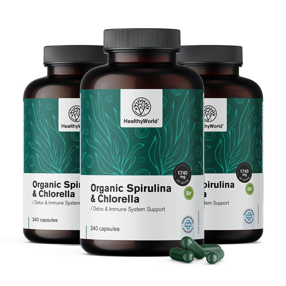 Espirulina e chlorella