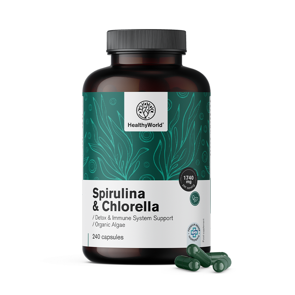Espirulina e chlorella
