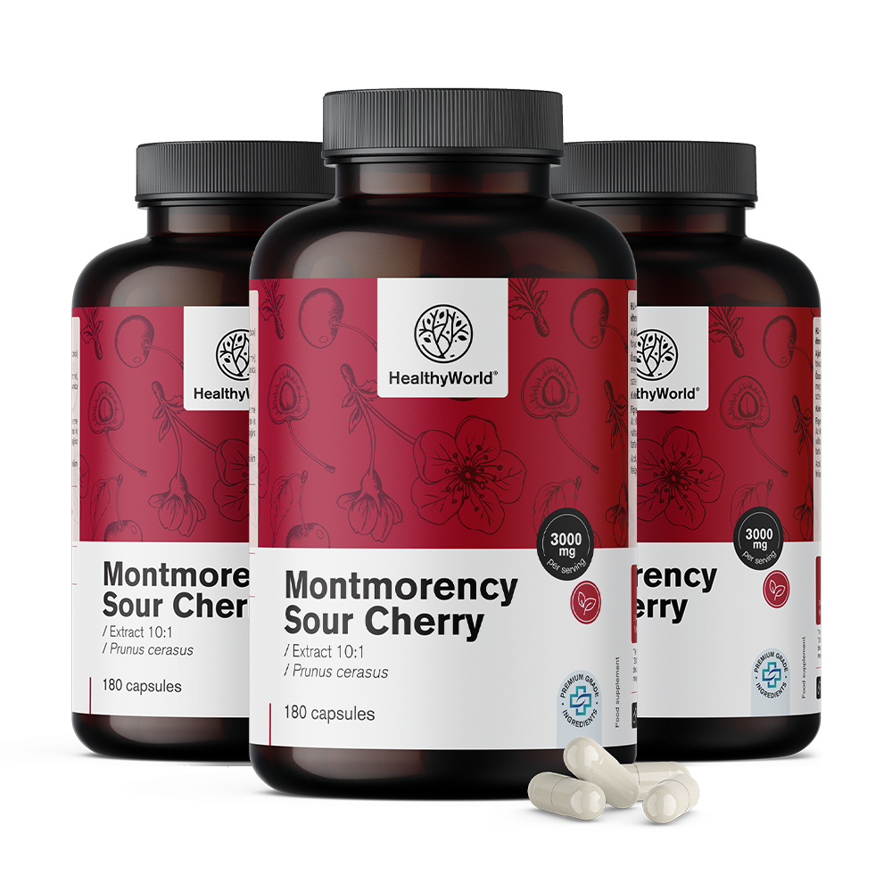 Cereja Montmorency 3000 mg