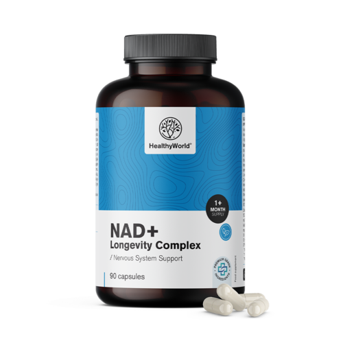 NAD+ Longevity Complex, 90 cápsulas