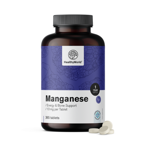 Manganês, 365 comprimidos