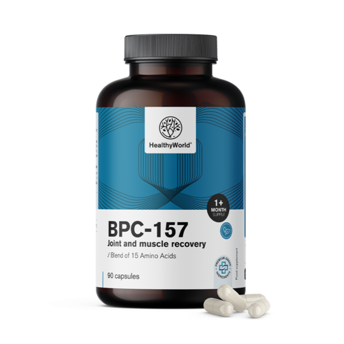 BPC-157 – regeneração muscular e articular, 90 cápsulas