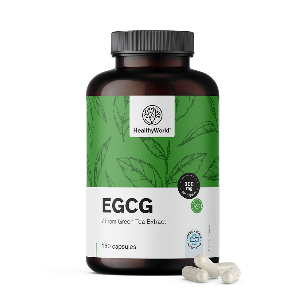 EGCG – do extrato de chá verde