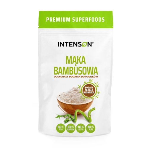Farinha de bambu.